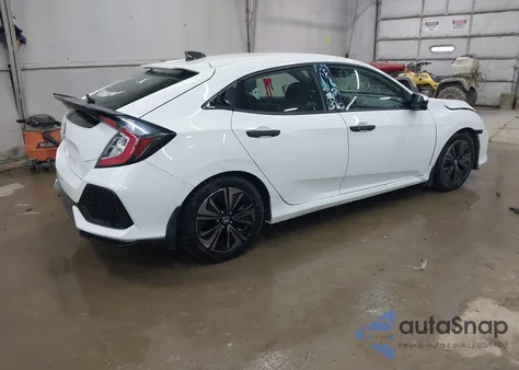 2017 Honda Civic Ex from USA, damaged, VIN SHHFK7H54HU422331